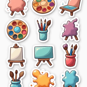 My Hobby World - Sticker Sheet v23